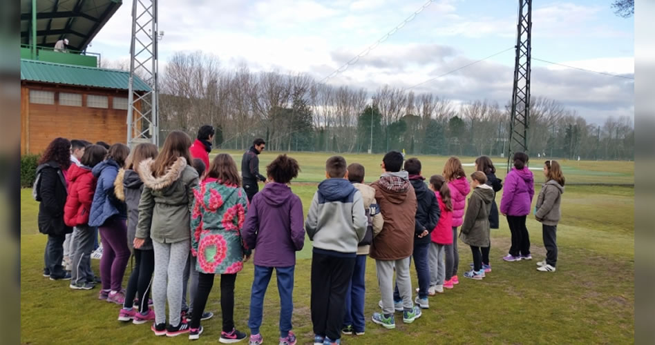 25 colegios pasarán por el Centro de Tecnificación de la Federación de Golf de Madrid entre febrero y mayo