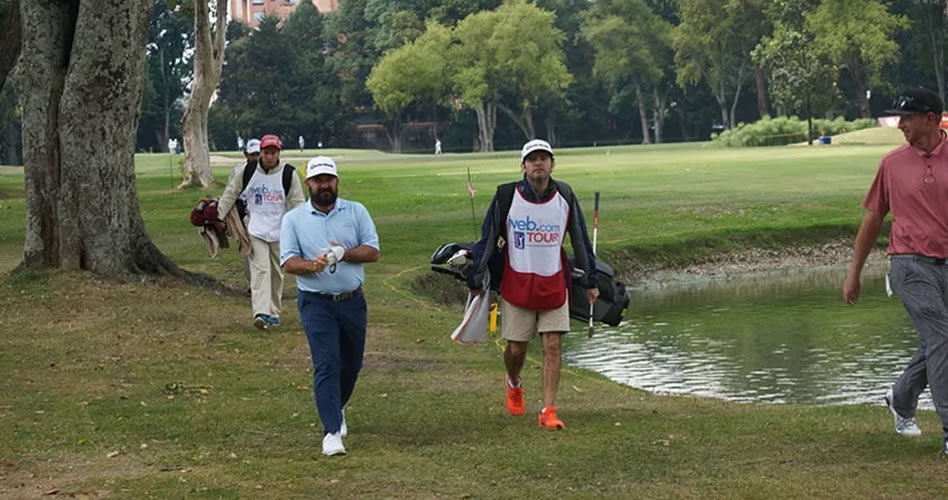 Díaz mantiene su gran nivel y se instala en la cima del Club Colombia Championship; Cabrera y Rocha pasan el corte