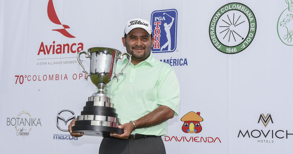 El Camarón Rodríguez se impone en el 70º Avianca Colombia Open