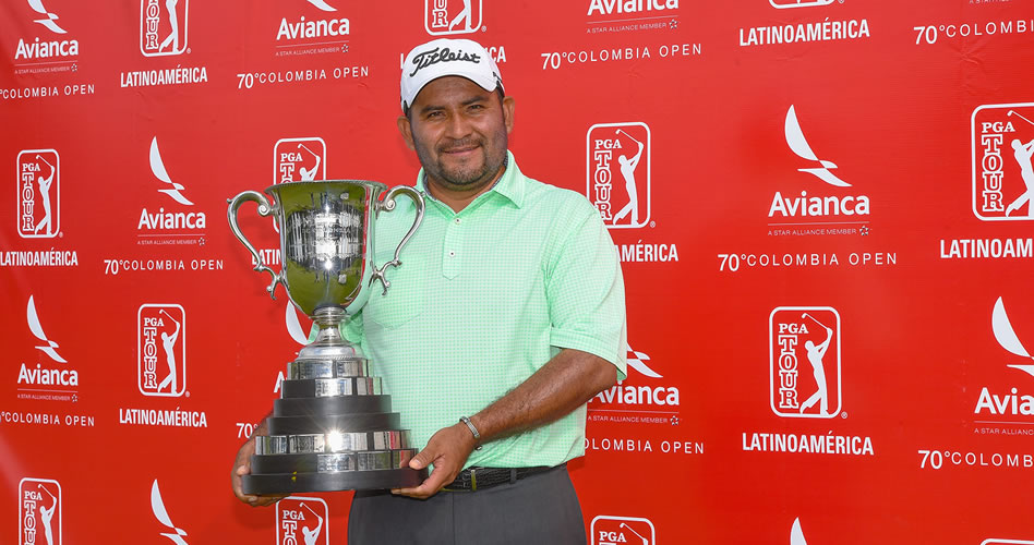 El mexicano José de Jesús Rodríguez, el gran campeón del 70º Avianca Colombia Open en Guaymaral