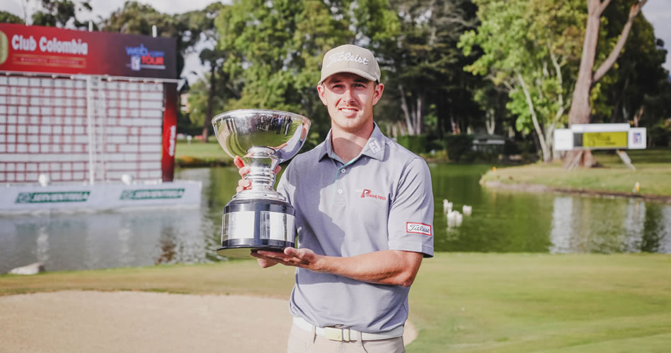 Ethan Tracy, el gran campeón del Club Colombia Championship by Servientrega