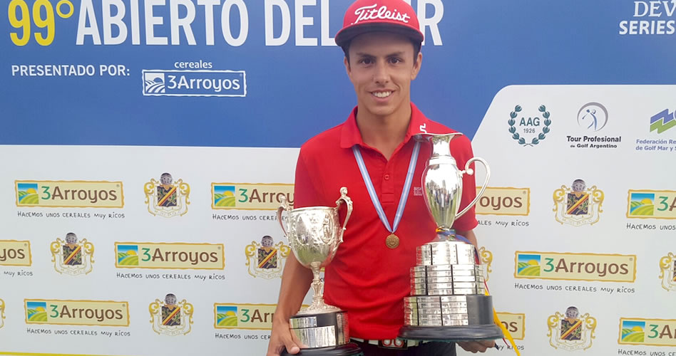 Histórica victoria de Marcos Montenegro en el Abierto del Sur