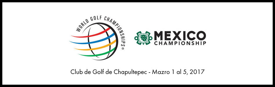 Jugadores en carrera por clasificar al acercarse la fecha límite para el World Golf Championships-Mexico Championship