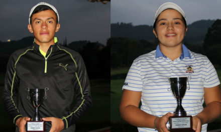 Óscar Vargas y Valery Plata, campeones del IX Torneo Infantil y Juvenil del Club Militar