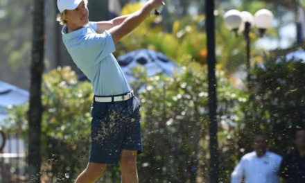 Paul Chaplet lidera el Centroamericano Amateur de Golf