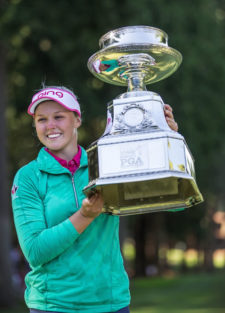 Brooke Henderson gana el Womens PGA Championship (cortesía The Seattle Times)