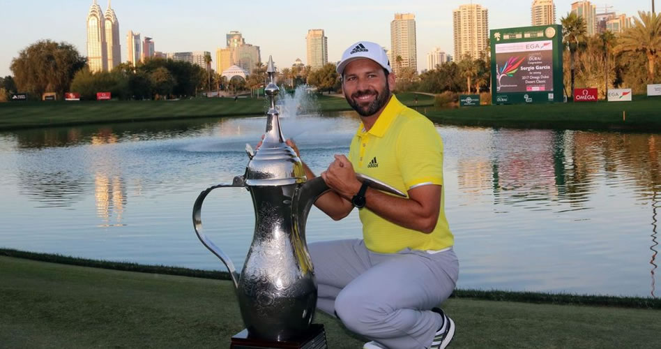 Sergio García inaugura una nueva edad de oro del golf español con su triunfo en Dubai