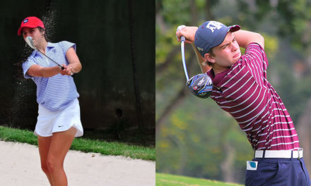 Valentina Gilly y Konrad Brauckmeyer van a Sudamericano Juvenil de Golf