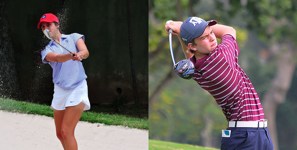 Valentina Gilly y Konrad Brauckmeyer van a Sudamericano Juvenil de Golf