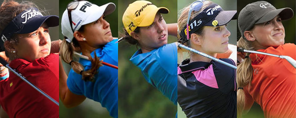 Cinco milenials que hacen historia en el golf femenino español