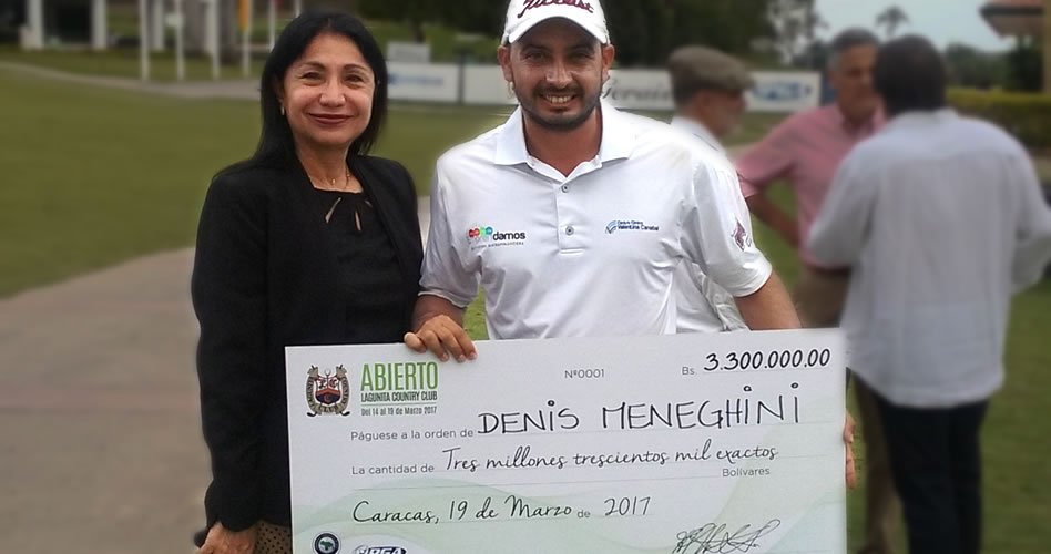Denis Meneghini conquistó Abierto Lagunita Country Club