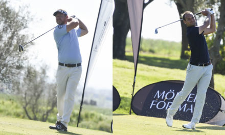 Doble liderato en la segunda ronda del primer torneo del Gambito Golf Tour en Peralada