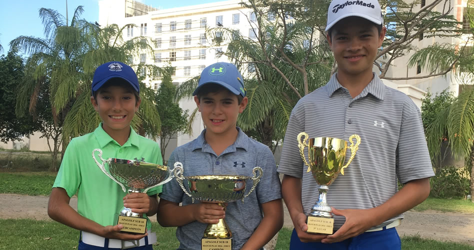 Durán se impuso en el Torneo Match Play Apagolf Sub-18