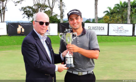 Édgar Zea fue campeón amateur del Abierto Lagunita Country Club