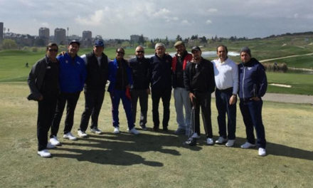 Histórica visita del equipo cubano de golf a España