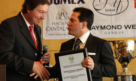 La AGVM reconoce al medallista olímpico Daniel Aceves, por su impulso al deporte