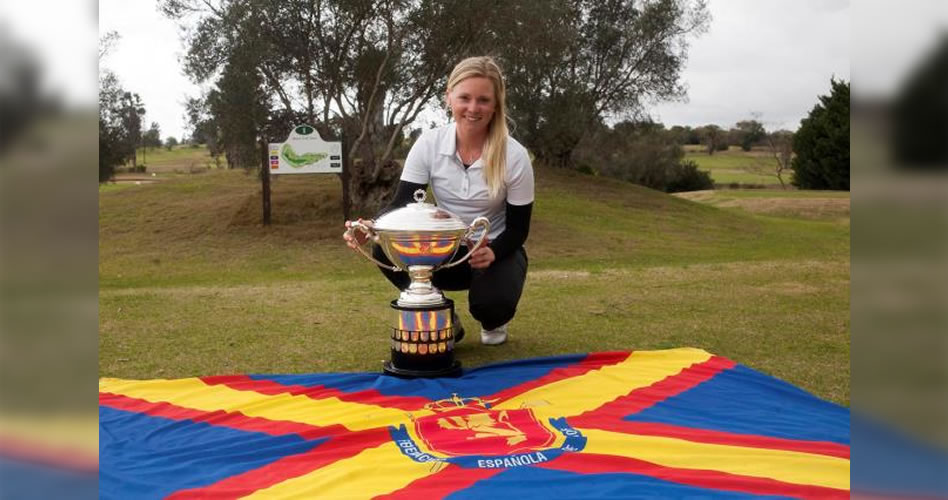 La sueca Frida Kinhult consigue la victoria en la Copa S. M. La Reina