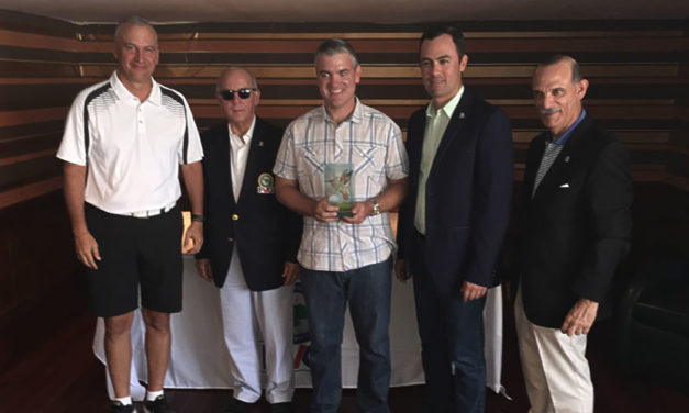 Raúl Acevedo triunfador de Torneo Amateur de Golf de Maracaibo