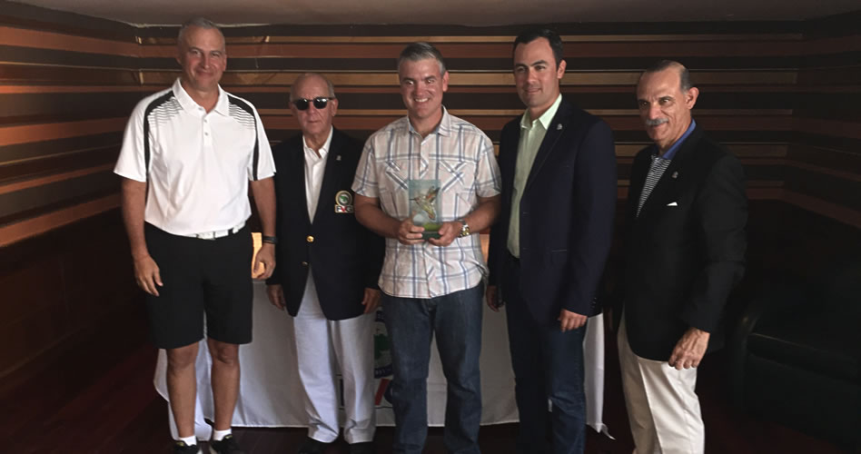 Raúl Acevedo triunfador de Torneo Amateur de Golf de Maracaibo