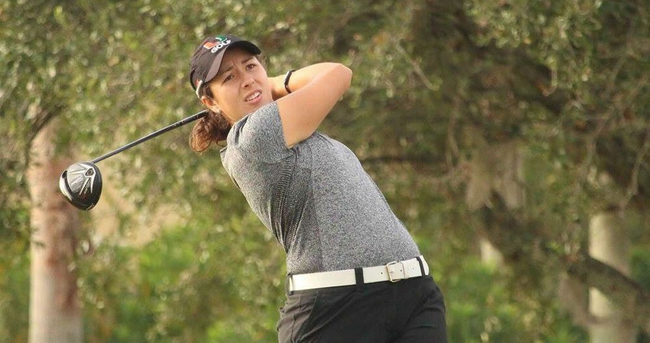 Symetra Tour: Daniela Darquea hizo su debut oficial como profesional con un meritorio 17° lugar