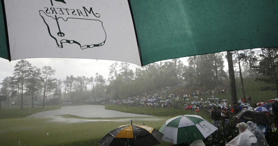 ¿Un Masters pasado por agua? El pronóstico dice eso