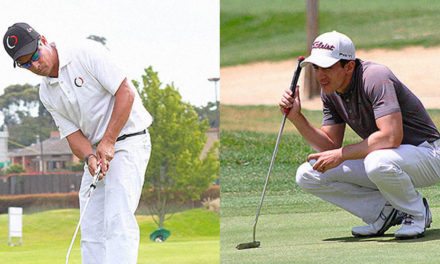 Amaya y Luna picaron en punta en el inicio del Abierto Opita de Golf este jueves en Neiva