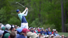 Jordan Spieth en el hoyo No. 12 (cortesía Augusta National Golf Club)