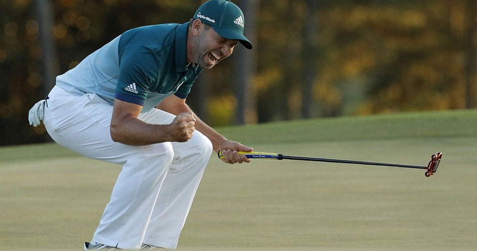 ¡Lo hizo! Sergio García gana su primer major tras vencer a Justin Rose en emotivo playoff en el Masters