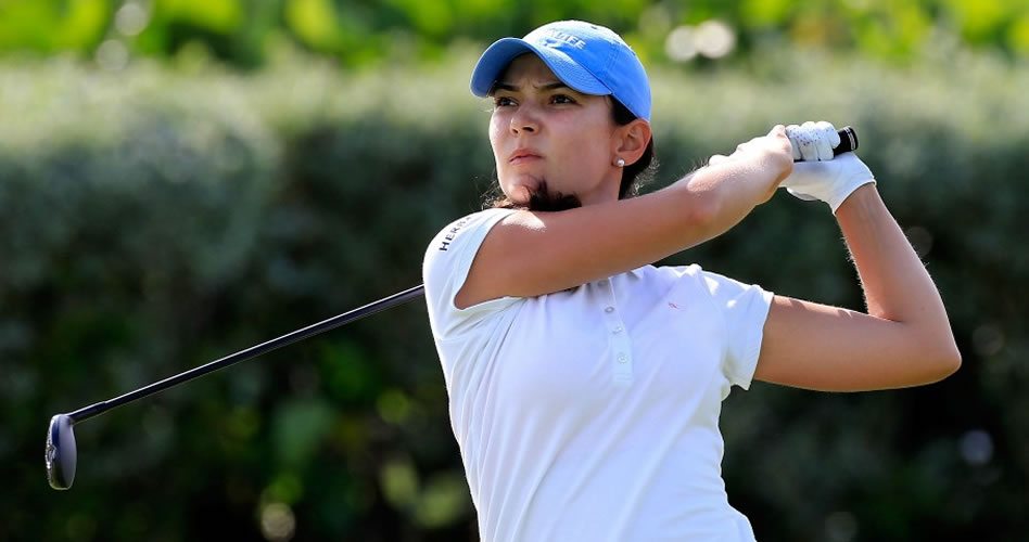 Paola Moreno, líder del Sara Bay Classic del Symetra Tour tras la primera ronda