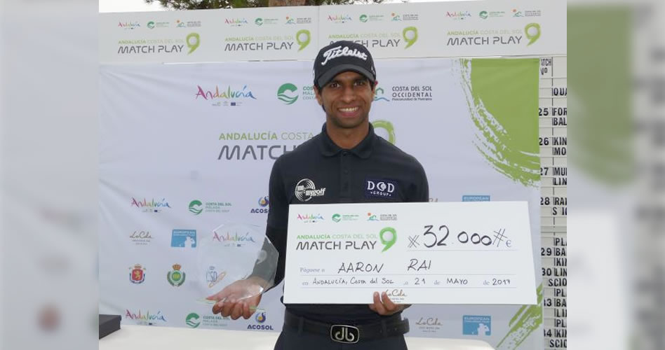 Aaron Rai se corona en el Andalucía Costa del Sol Match Play 9