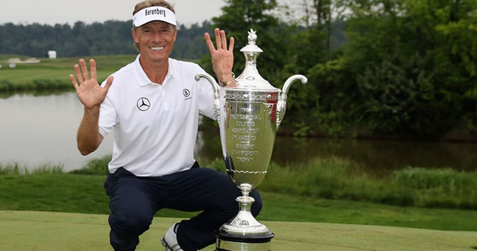 Bernhard Langer gana y sigue haciendo historia en el PGA Champions