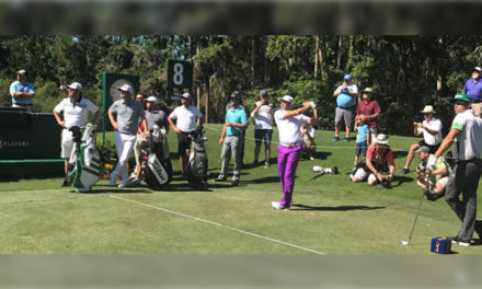 Buen día de entrenamiento con García, Cabrera Bello y John Rahm practicando juntos