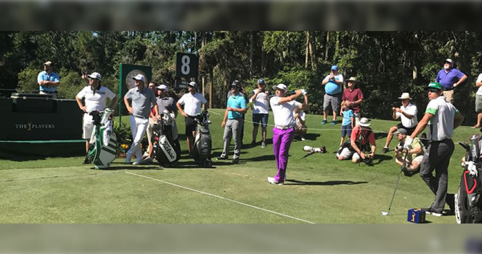 Buen día de entrenamiento con García, Cabrera Bello y John Rahm practicando juntos