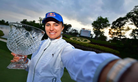 Carlota se luce en la victoria de Lexi Thompson