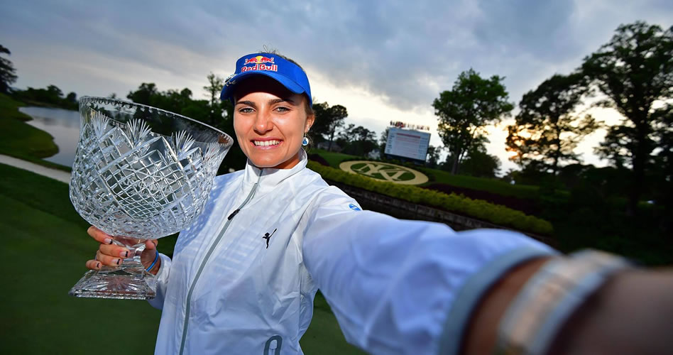 Carlota se luce en la victoria de Lexi Thompson