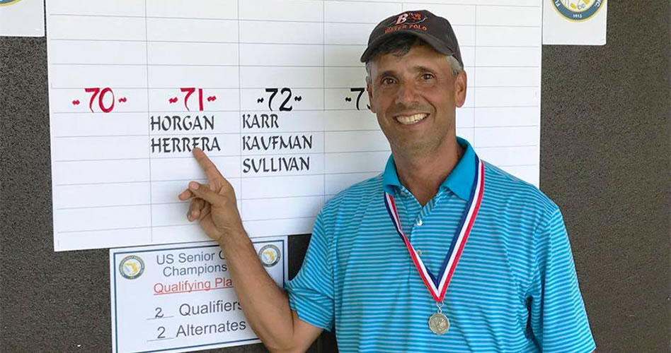 Eduardo Herrera consigue boleto en el US Senior Open y se convierte en el cuarto latinoamericano en el field