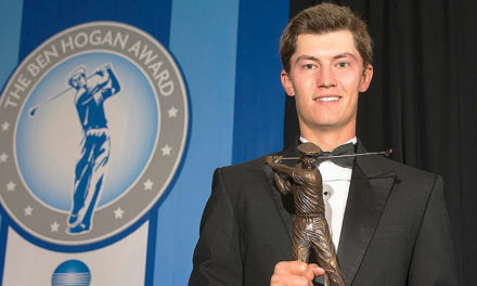 Maverick McNealy, ganador en 2017 del prestigioso Ben Hogan Award