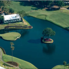 Hoyo 17 del TPC Sawgrass (cortesía Chris Condon - PGA TOUR)