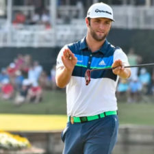 Jon Rahm en el hoyo 16 (cortesía Keyur Khamar - PGA TOUR)