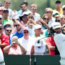 Rory McIlroy y Dustin Johnson (cortesía David Cannon - Getty Images)