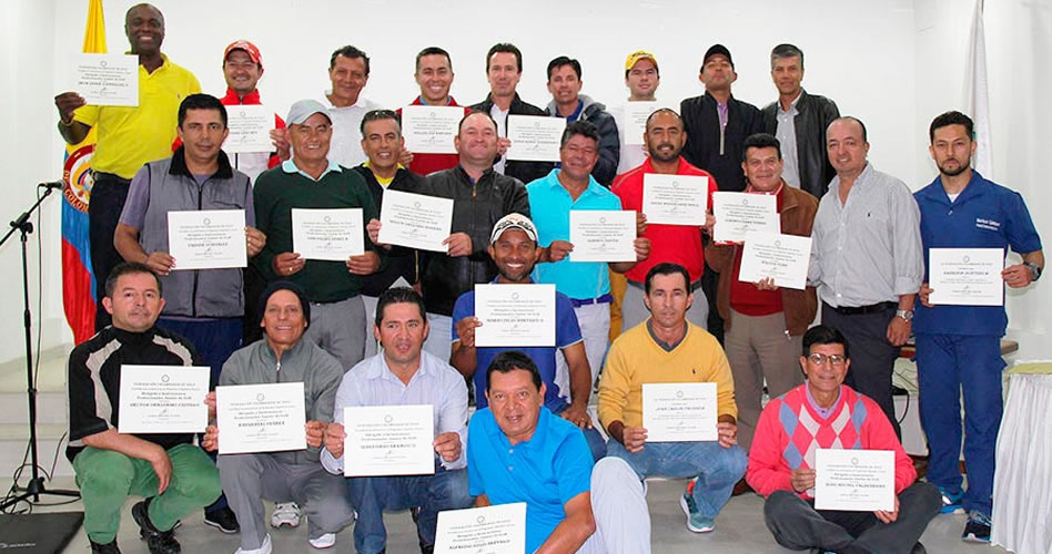 Nuevo Curso para Profesionales Instructores se cumplió hasta este miércoles en Fedegolf