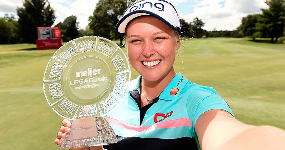 Brooke Henderson volvió a la victoria, en el Meijer LPGA Classic