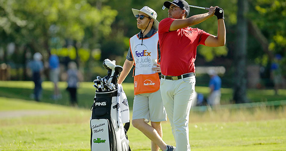 ¡Colíder! Sebastián Muñoz comparte el liderato del FedEx St. Jude Classic en Memphis