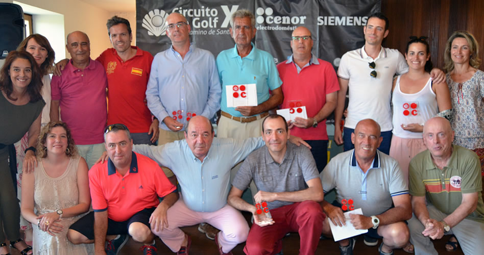 El campo de golf del Señorío de Zuasti se viste de rojo con el X Circuito Cenor – Camino de Santiago