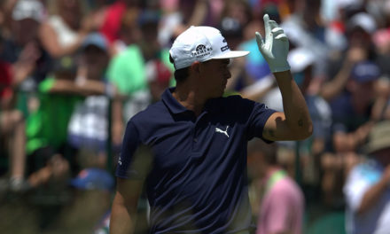 El mensaje de ánimo de Fowler a Rahm en el hoyo 18