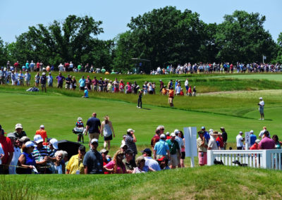 Galería de selección de fotos de 2da ronda del 117º US Open en Erin Hills cortesía de la Revista Fairway