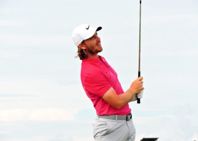 Tommy Fleetwood durante la 3ra ronda del 11º US Open