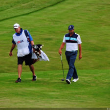 Sergio García durante la 3ra ronda del 11º US Open