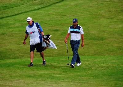 Sergio García durante la 3ra ronda del 11º US Open