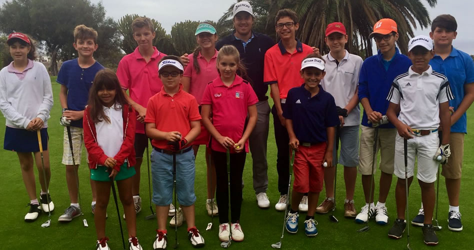 Jamie Steven Clark ganó la competición de18 hoyos del Circuito Infantil de Golf de Lanzarote